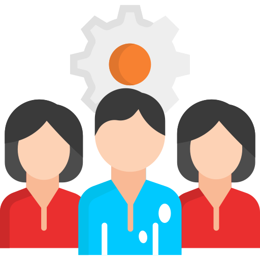 Teamwork icon for staff count